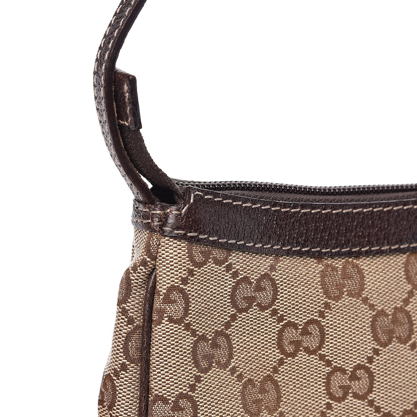 Monogram Small Pochette Brown