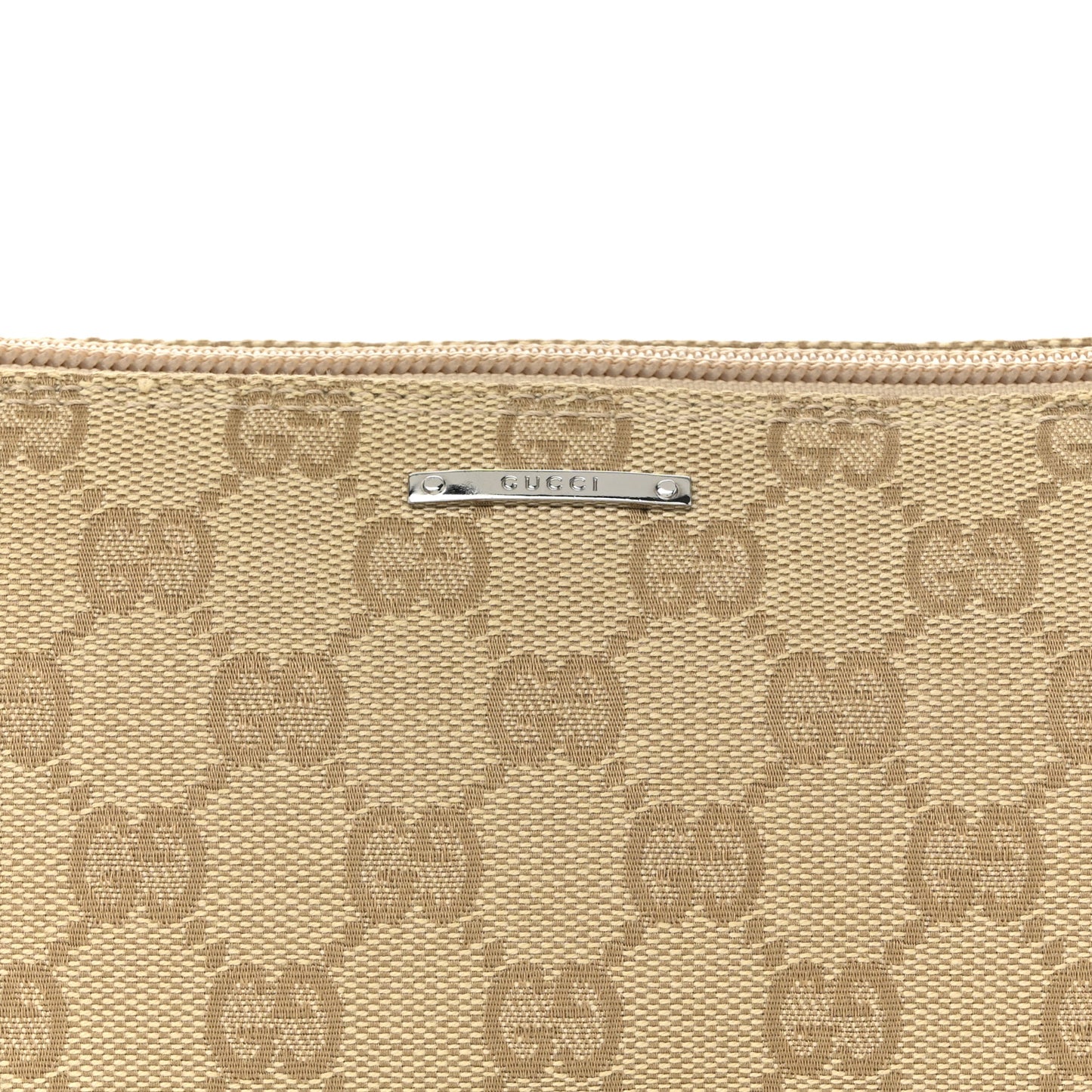 Monogram Web Boat Pochette Green
