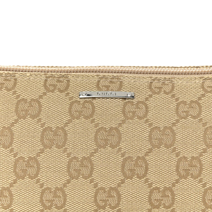 Gucci Monogram Web Boat Pochette Green 8 of 11