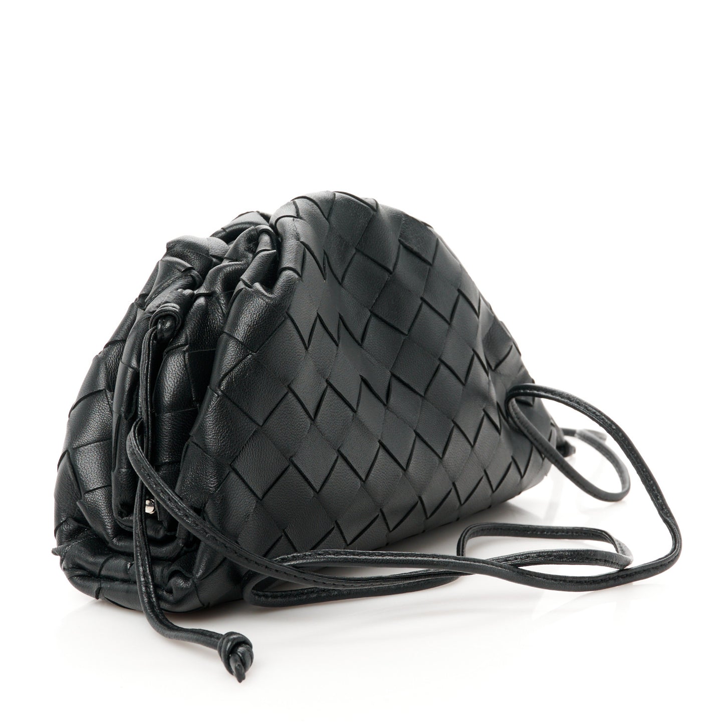 Nappa Intrecciato The Mini Pouch Black