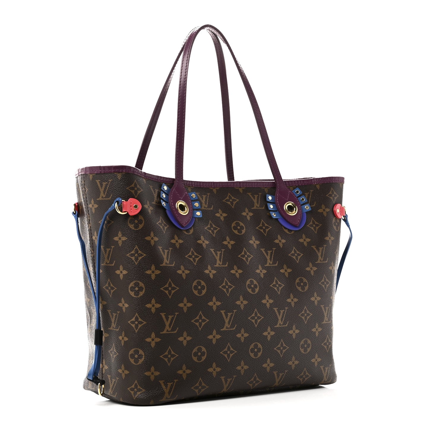 Monogram Totem Neverfull MM Magenta