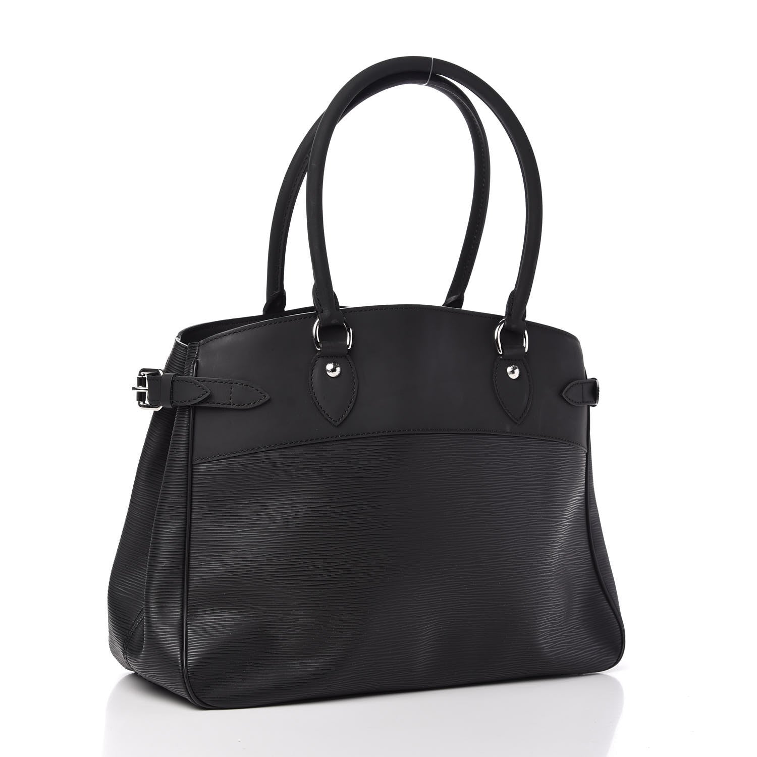 Louis Vuitton Epi Passy GM Black 3 of 9