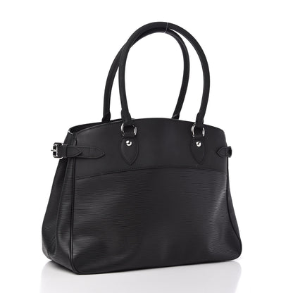Louis Vuitton Epi Passy GM Black 3 of 9