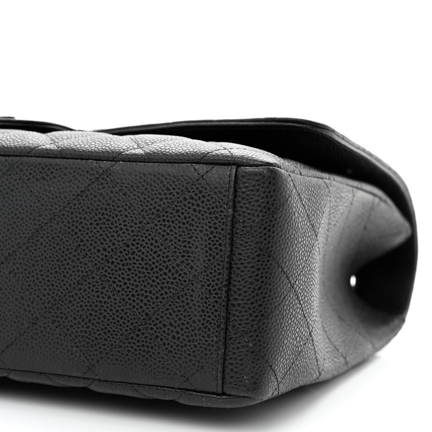 Chanel Caviar Quilted Maxi Single Flap Black 9 of 9