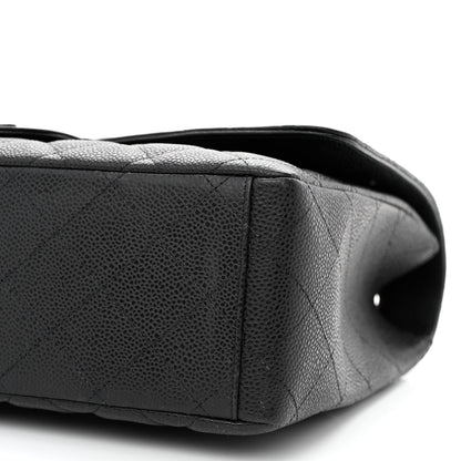 Chanel Caviar Quilted Maxi Single Flap Black 9 of 9