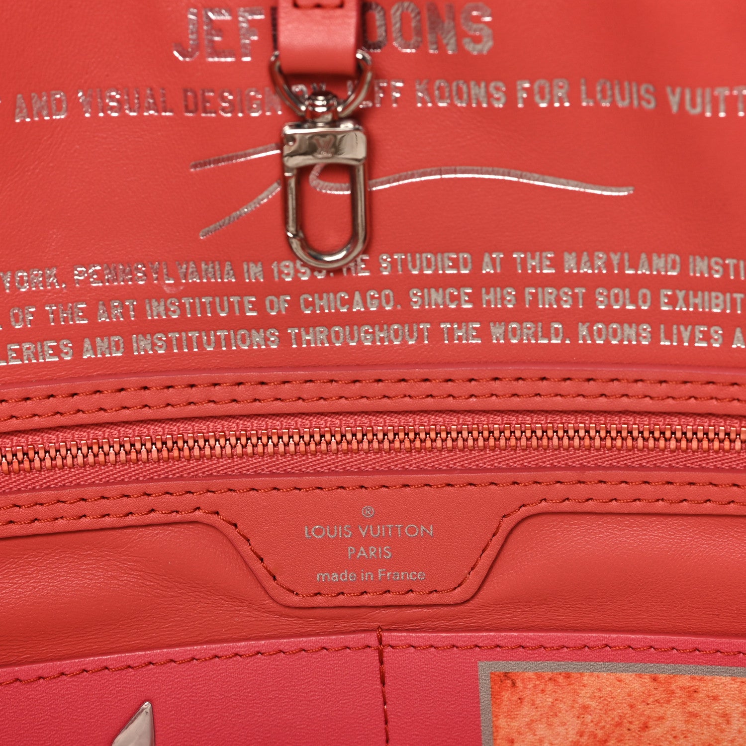 Louis Vuitton Masters Da Vinci Neverfull MM 7 of 13