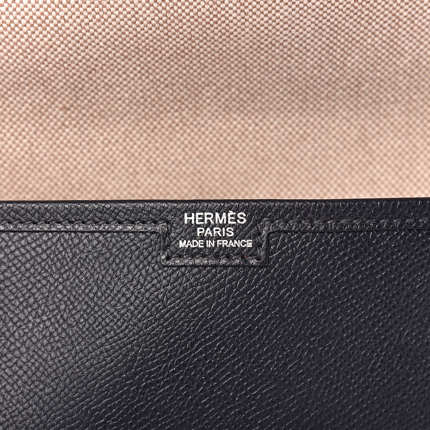 Hermes Epsom Jige PM Clutch Bleu Nuit 6 of 7