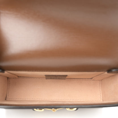Gucci GG Supreme Monogram Mini Horsebit 1955 Shoulder Bag Beige Brown Sugar 5 of 10