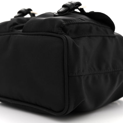 Prada Nylon Vela Mini Crossbody Backpack Black 9 of 9