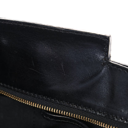 Burberry House Check Bridle Calfskin Kent Bag Black 11 of 12
