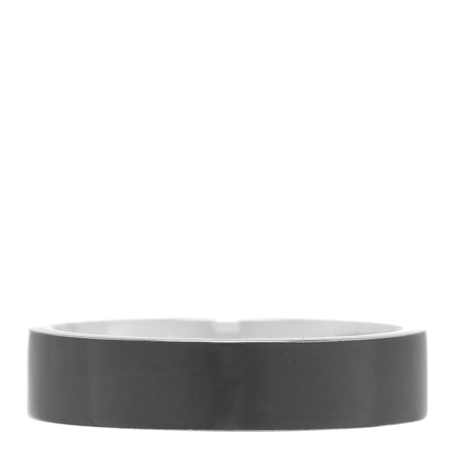Tiffany Platinum Titanium 4mm Band Ring 48 4.5 3 of 5