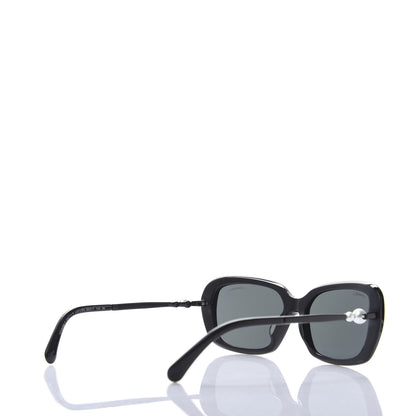 Chanel Pearl Square Sunglasses 5427-H-A Black 4 of 9