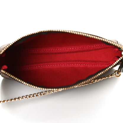 Louis Vuitton Damier Ebene Mini Pochette Accessories 6 of 10