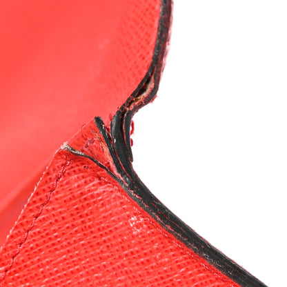 Louis Vuitton Epi Twist Wallet Coquelicot 9 of 10