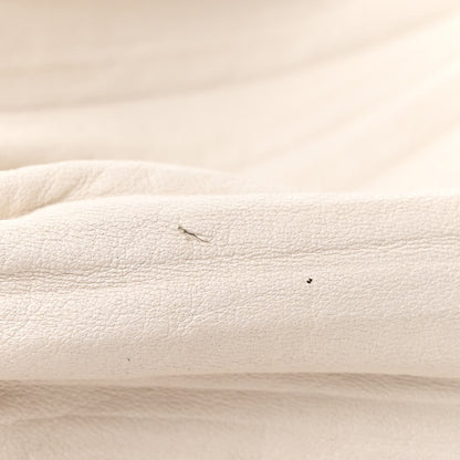 Loewe Lambskin Pleated Bracelet Pouch Shoulder Bag White 11 of 11