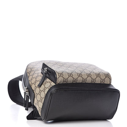 Gucci GG Supreme Monogram Small Eden Day Backpack Black 4 of 11