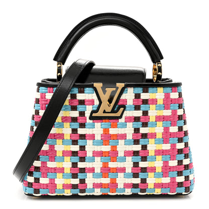 Louis Vuitton Taurillon Calfskin Guinguette Capucines BB Multicolor 1 of 11