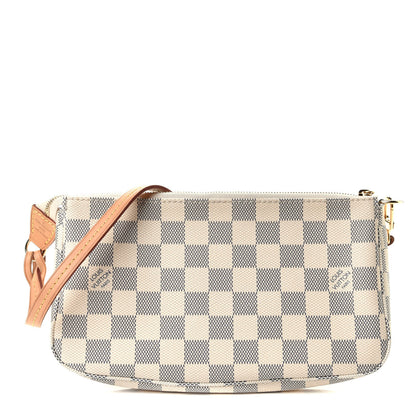 Louis Vuitton Damier Azur Pochette Accessories NM 1 of 4