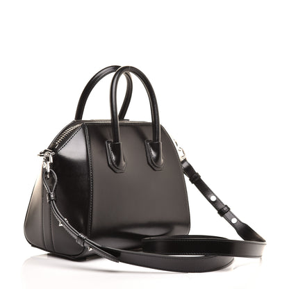 Givenchy Shiny Lord Calfskin Mini Antigona Black 3 of 9