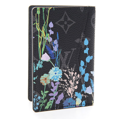 Louis Vuitton Monogram Eclipse Flower Print Pocket Organizer NM 3 of 8