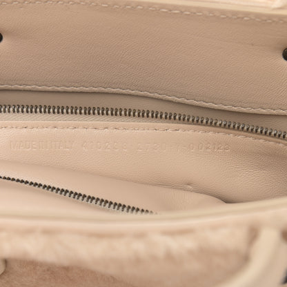 Balenciaga Merino Wool Papier A6 Zip Around Tote Beige Tapioca 7 of 11
