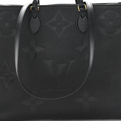 Louis Vuitton Empreinte Monogram Giant Onthego GM Black 7 of 9