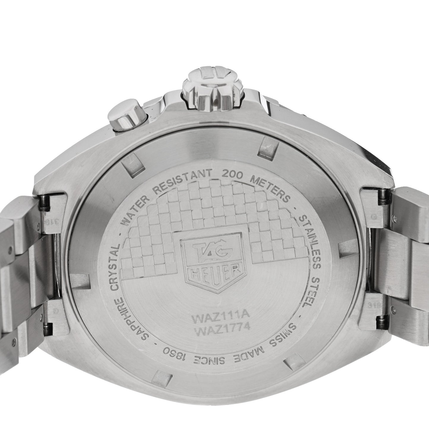 Stainless Steel 41mm Formula 1 Quartz Watch Black WAZ111A