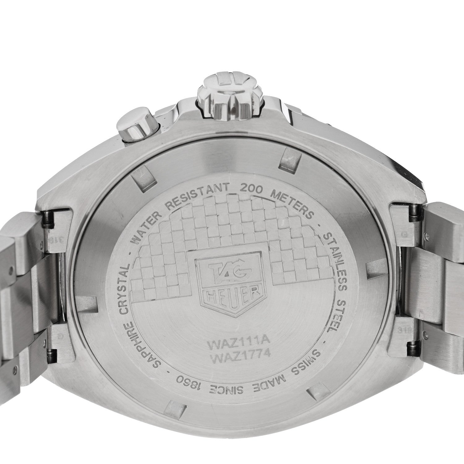 Tag Heuer Stainless Steel 41mm Formula 1 Quartz Watch Black WAZ111A 4 of 5