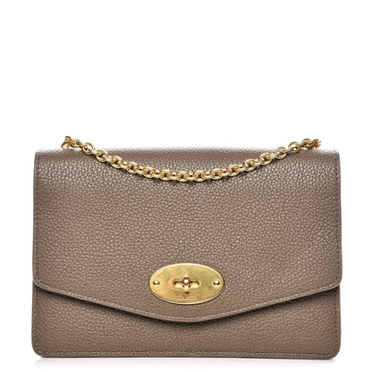 Mulberry Small Classic Grain Calfskin Small Darley Clay 1 of 9