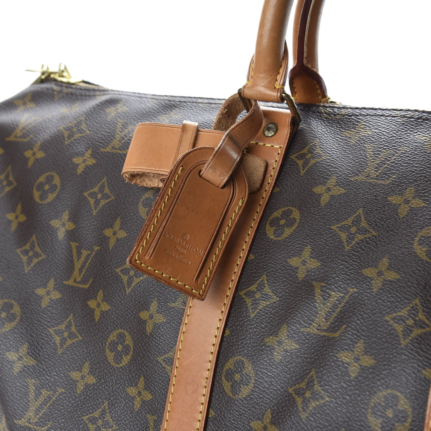 Louis Vuitton Monogram Keepall Bandouliere 55 7 of 12