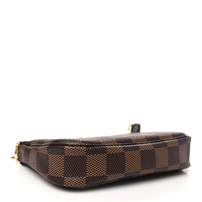 Louis Vuitton Damier Ebene Mini Pochette Accessories 4 of 11