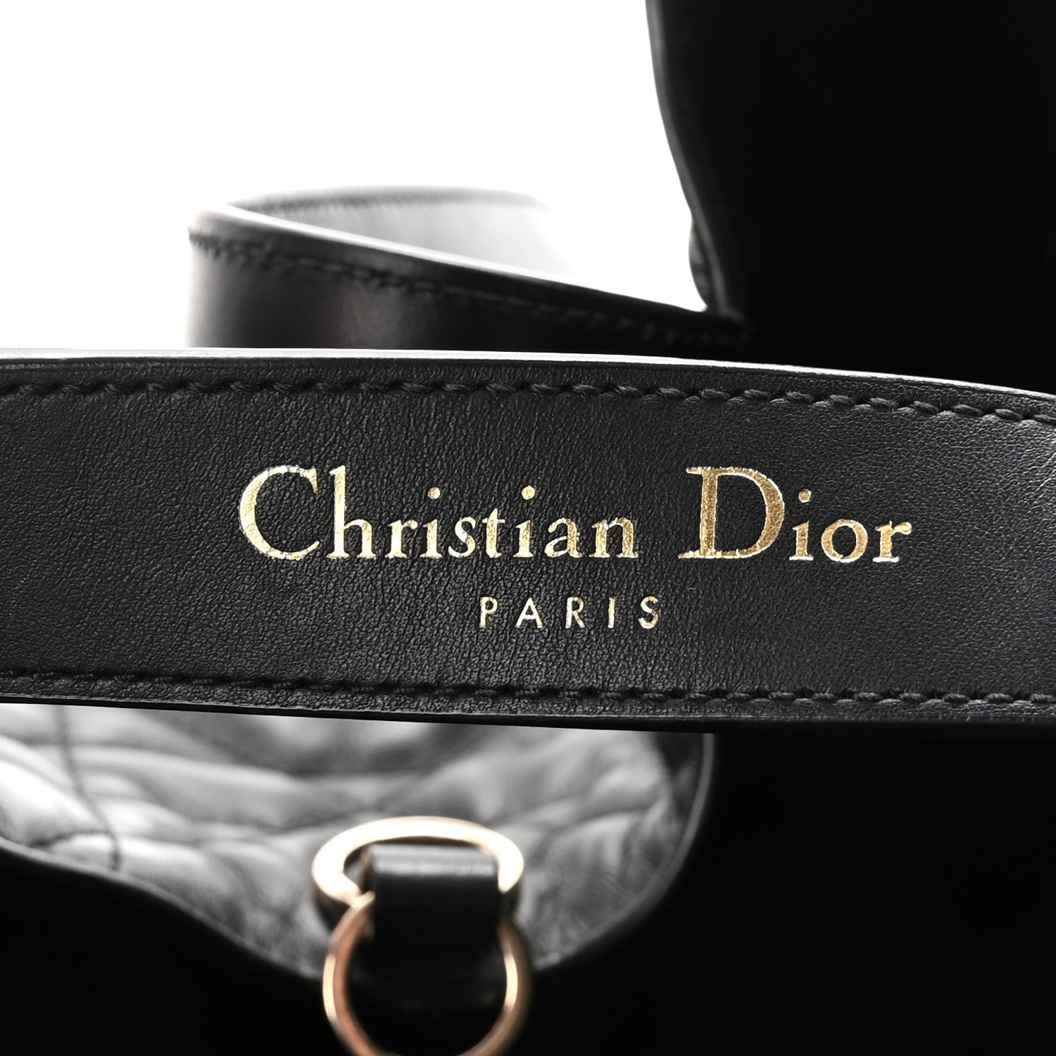Christian Dior Calfskin Macrocannage Large Toujours Black 7 of 10