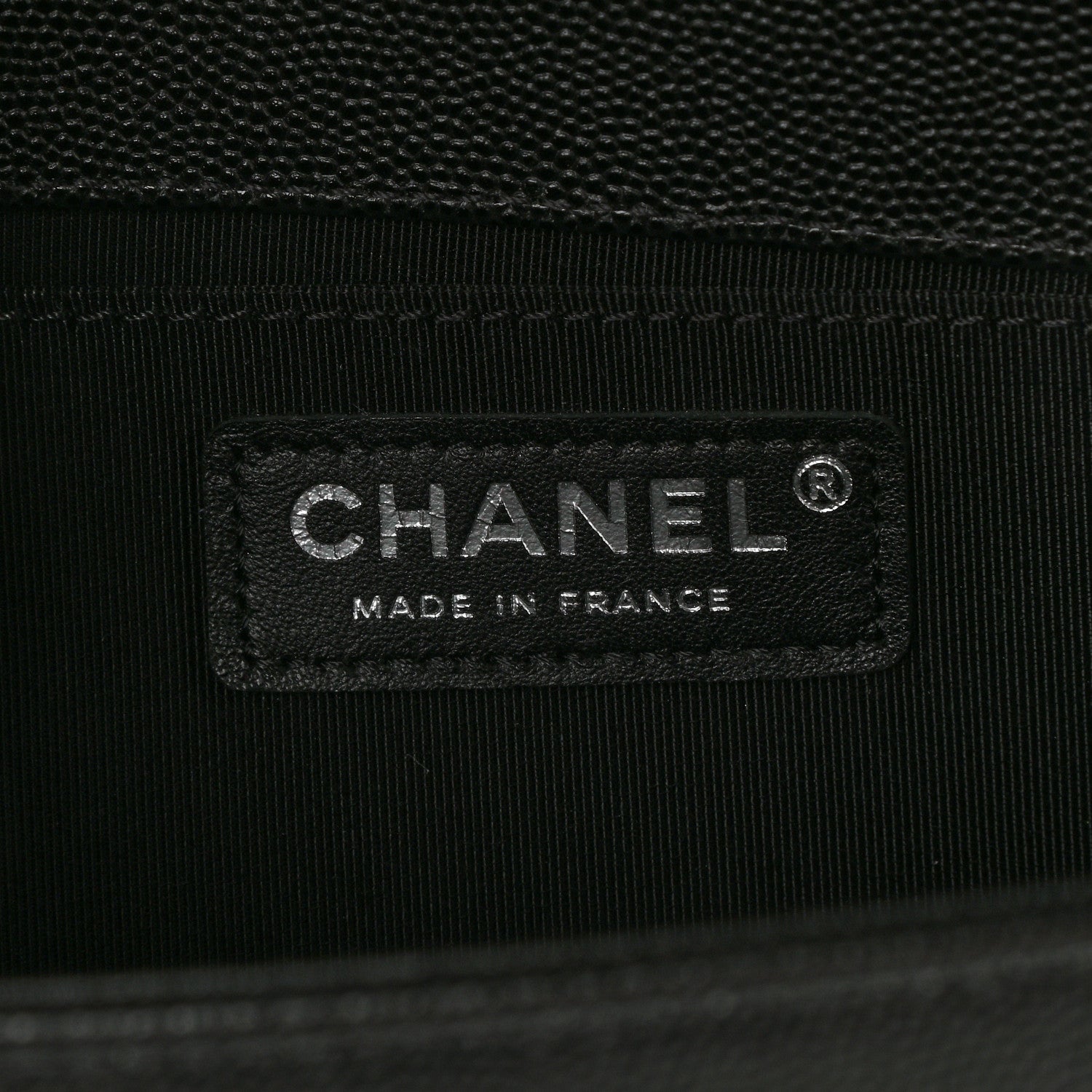 Chanel Caviar Quilted Medium Boy Flap Black 6 of 10
