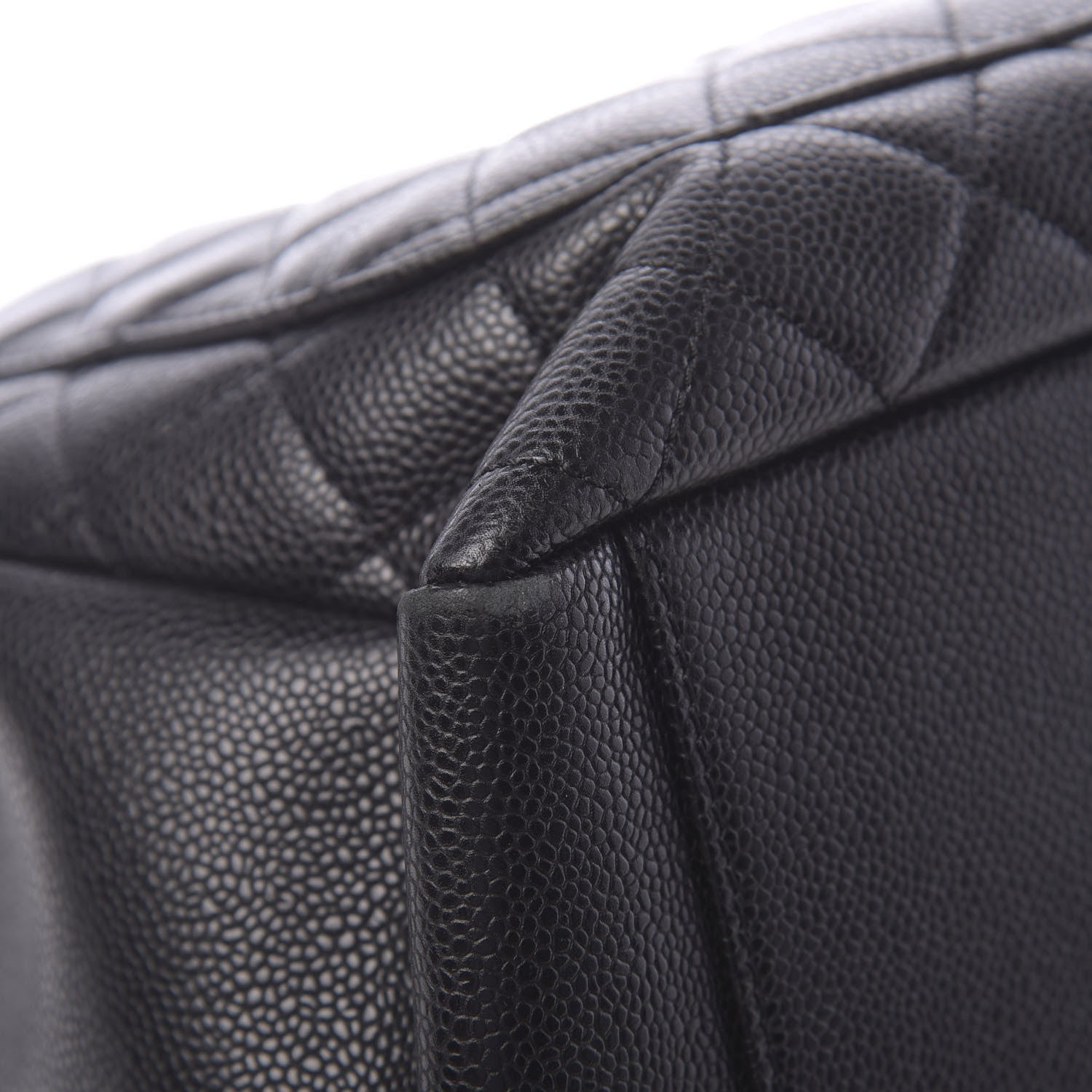 Chanel Caviar Quilted Grand Shopping Tote GST Black 11 of 13