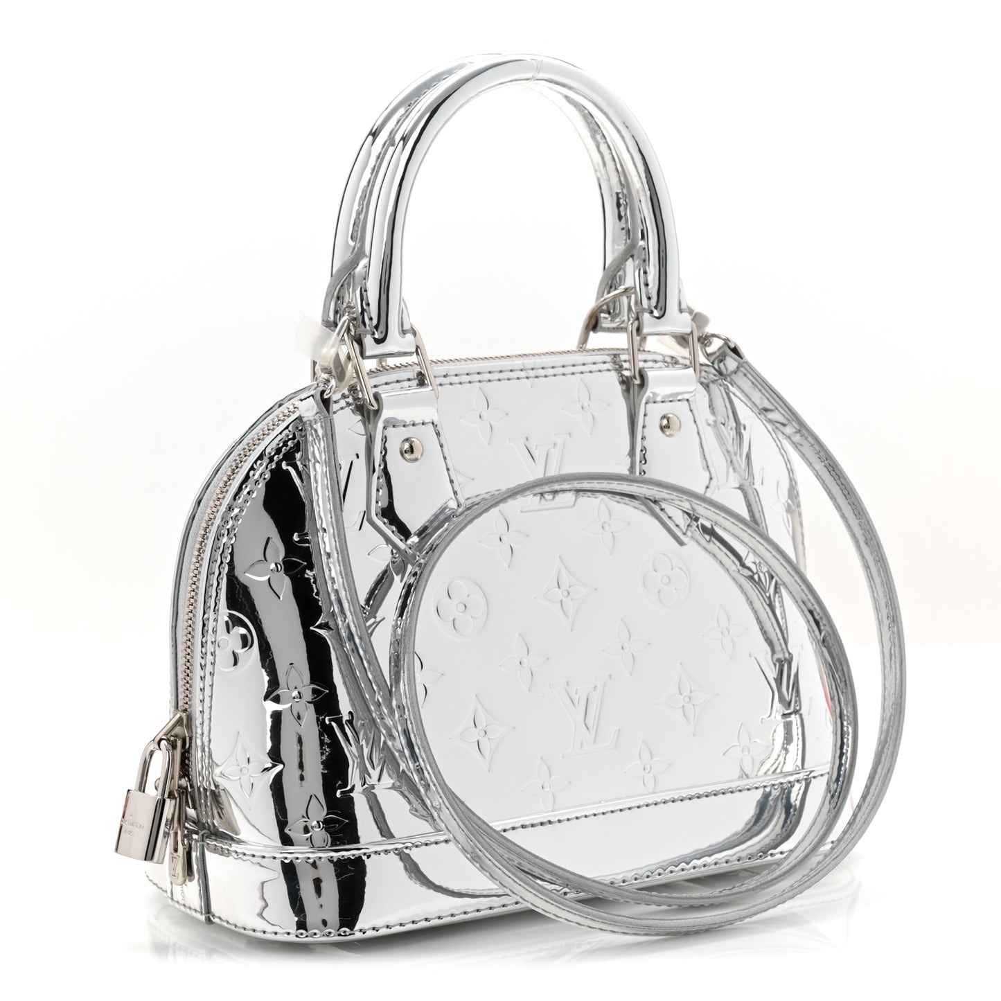 Monogram Miroir Alma BB Silver