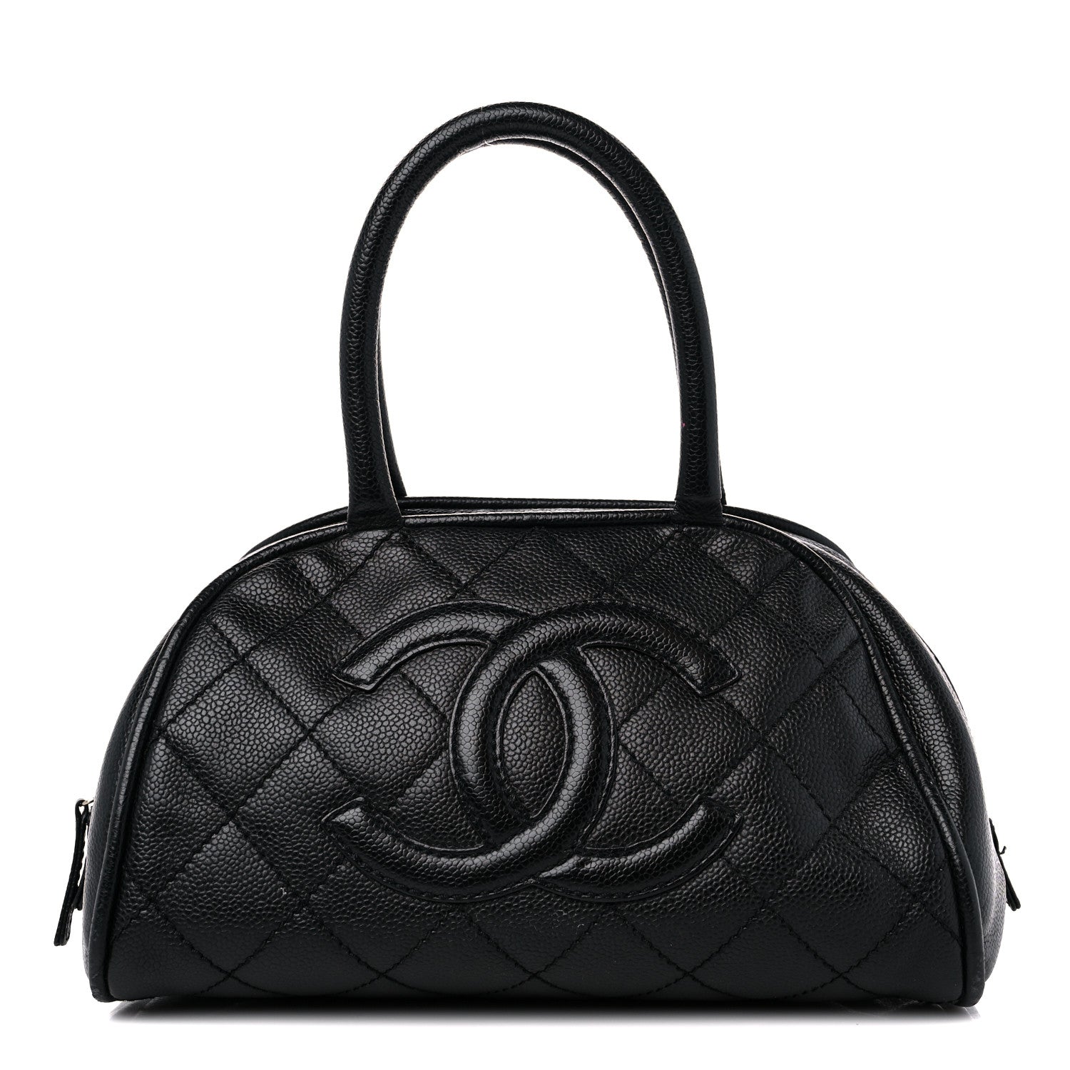 Chanel Caviar Quilted Small Bowler Black 1 of 17