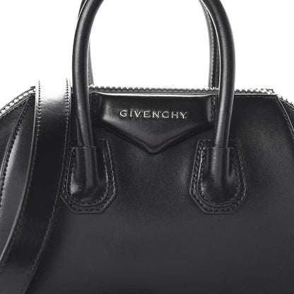 Givenchy Shiny Lord Calfskin Mini Antigona Black 10 of 10