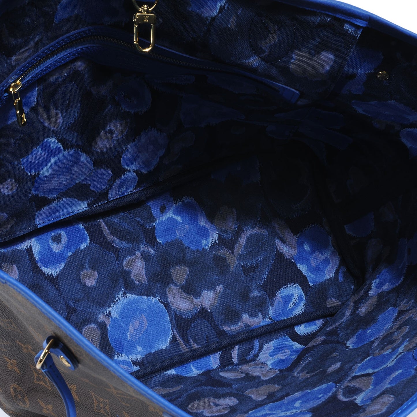 Monogram Articles de Voyage Ikat Neverfull MM Grand Blue
