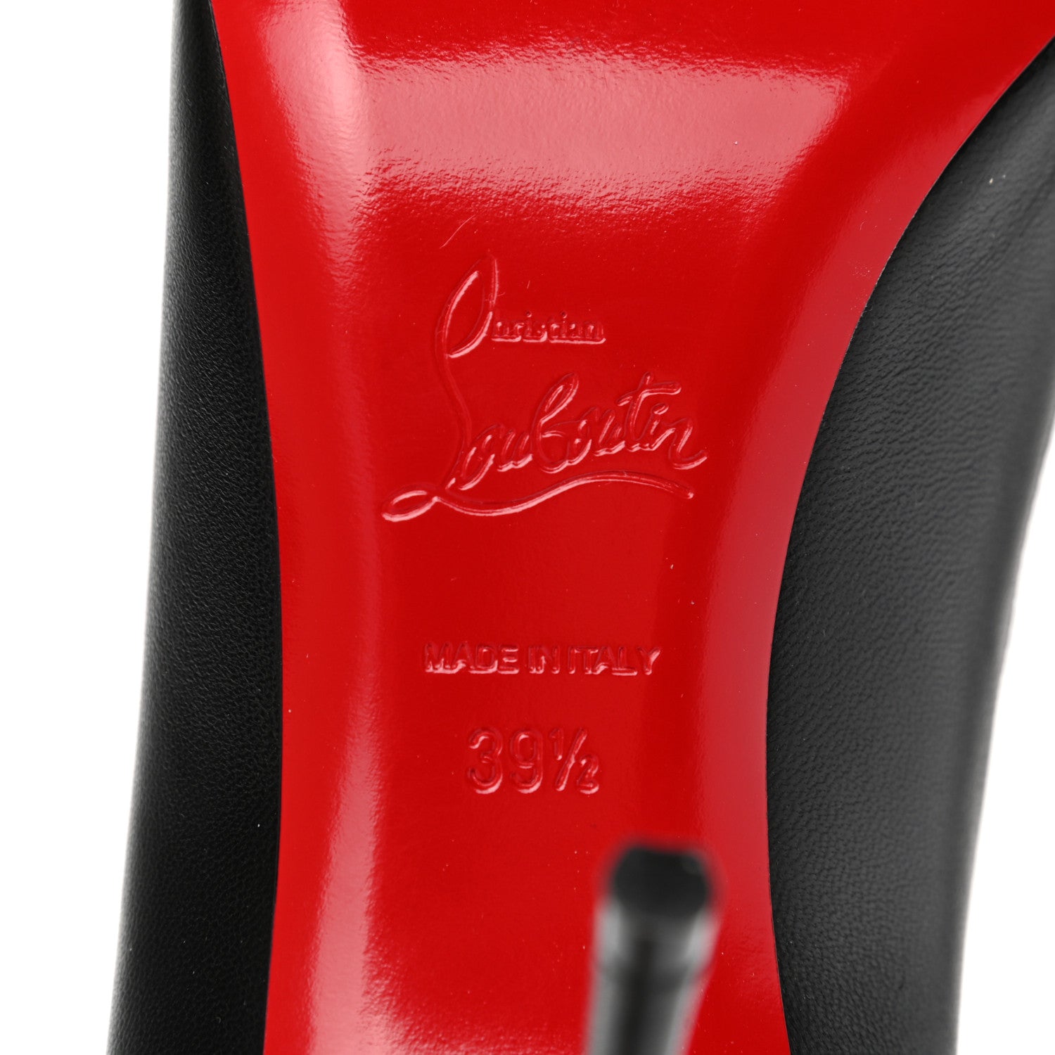 Christian Louboutin Nappa Clare 80 Pumps 39.5 Black 6 of 9