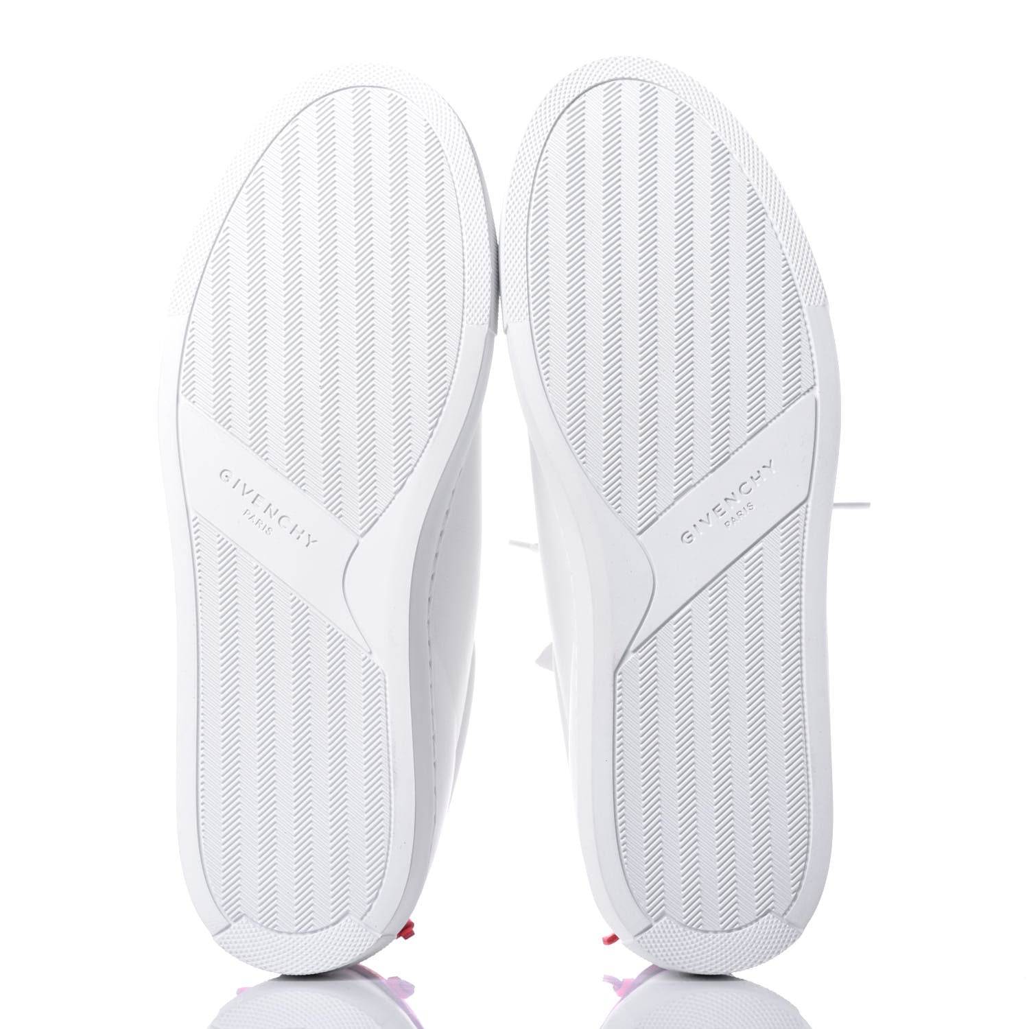 Givenchy Calfskin Womens Urban Street Sneakers 40 White Neon Pink 6 of 8