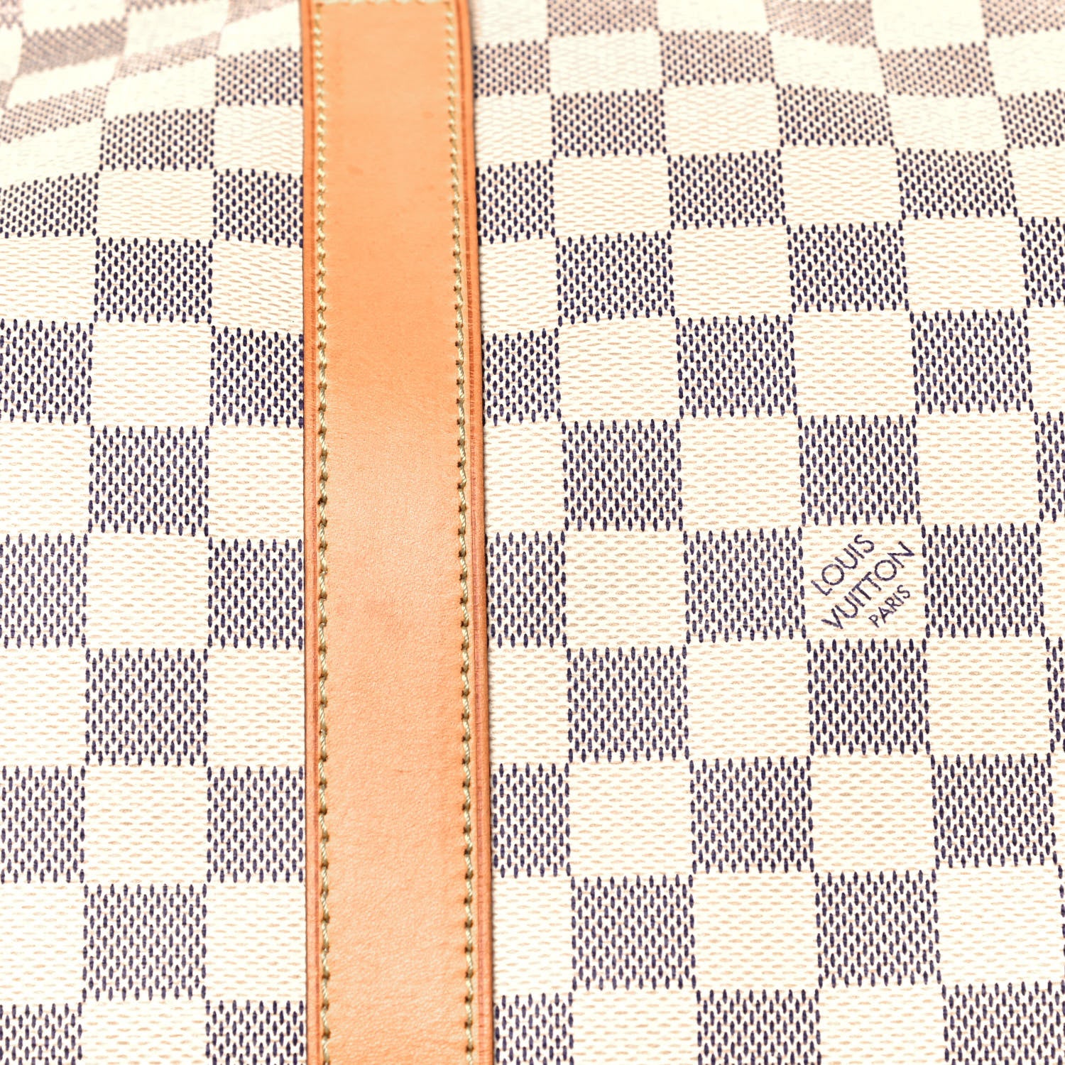 Louis Vuitton Damier Azur Keepall Bandouliere 55 7 of 13