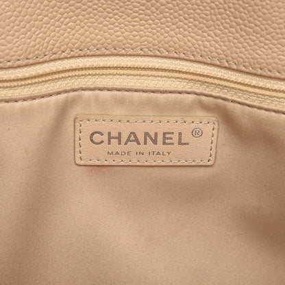 Chanel Caviar Quilted Grand Shopping Tote GST Beige Clair 6 of 15