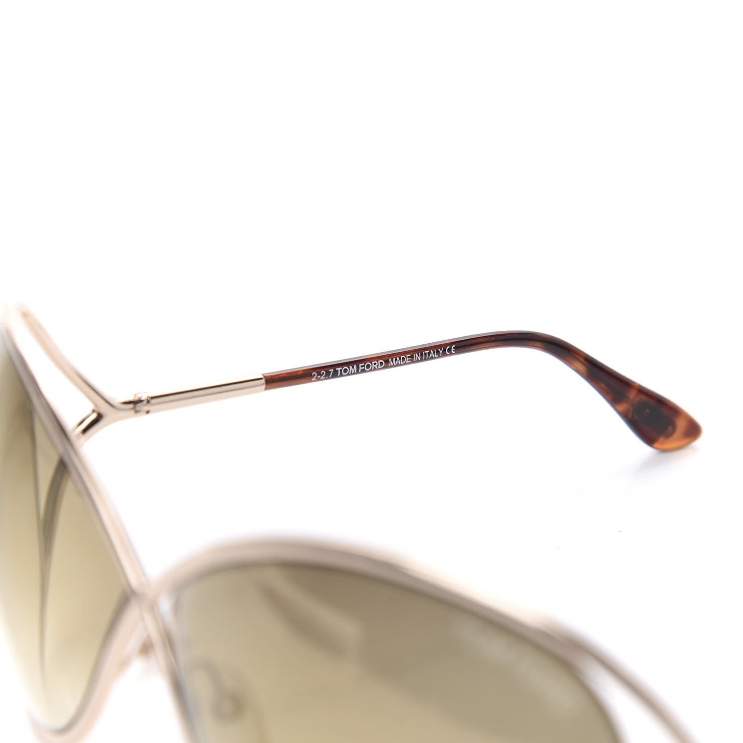 Tom Ford Miranda Crossover Sunglasses TF130 Gold 6 of 7