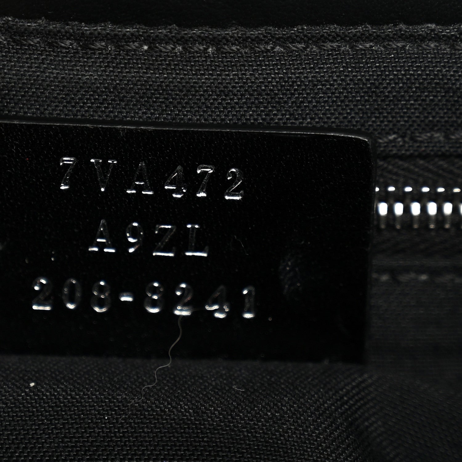 Fendi Fabric Jacquard FF 1974 Belt Baguette Bag Tobacco Moro Black 6 of 10