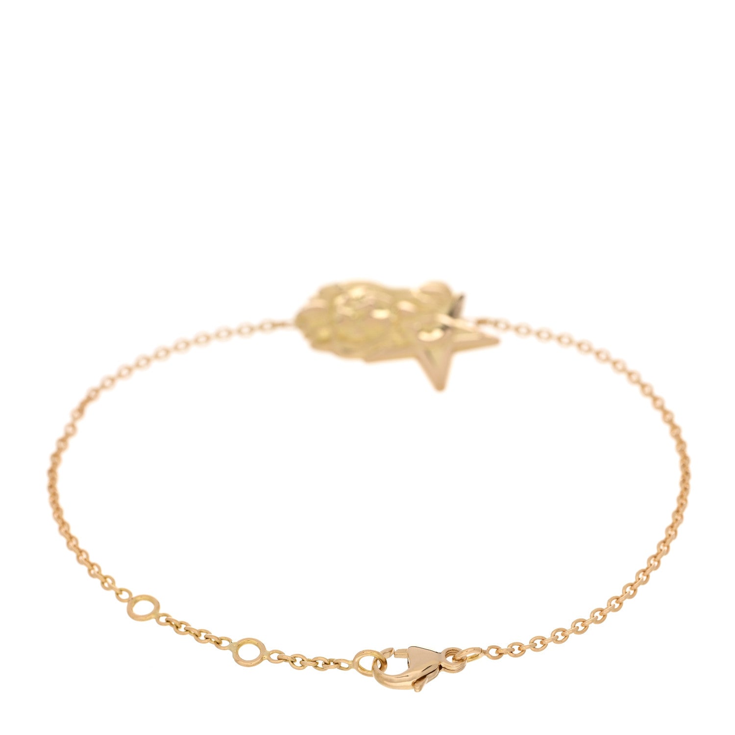 Chanel 18K Rose Gold 80th Anniversary Lion Bracelet 2 of 3