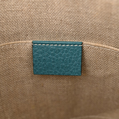 Gucci Dollar Calfskin Small GG Charm Dome Bag Cobalt 6 of 11