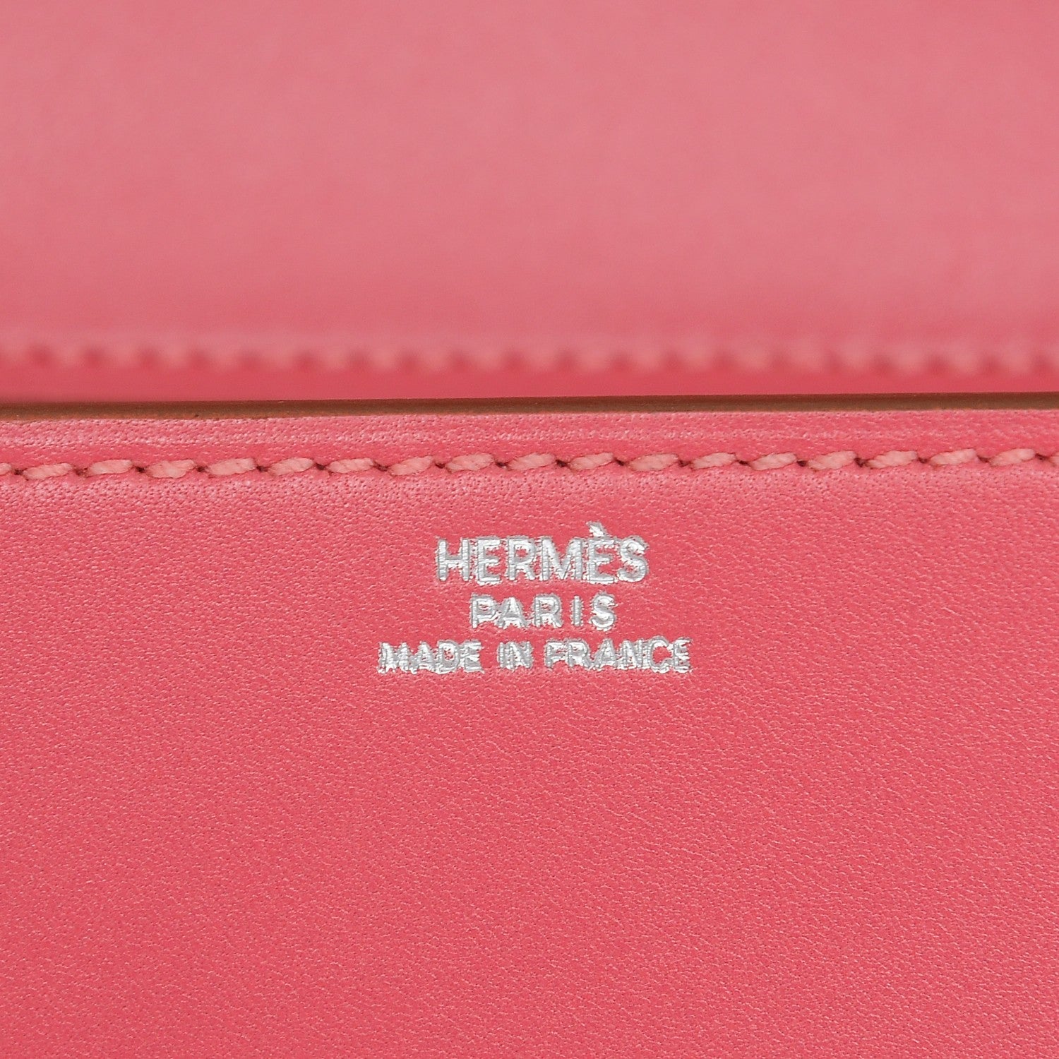 Hermes Tadelakt Medor 23 Clutch Rose Lipstick 6 of 7