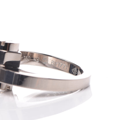 Cartier 18K White Gold Menotte Ring 49 4.75 6 of 6