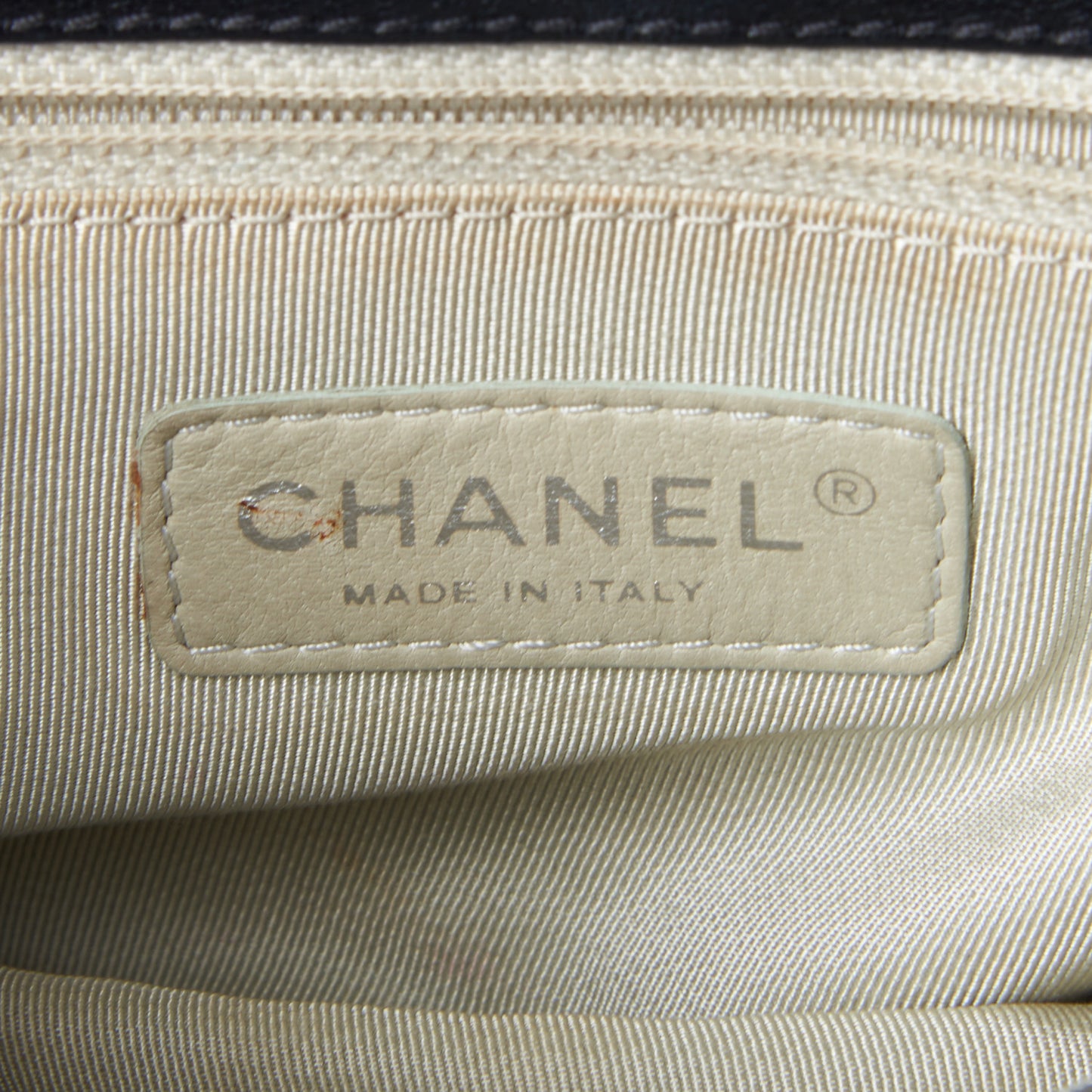 Washed Lambskin Quilted Mini Chain Around Flap Black