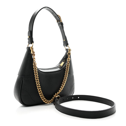 Gucci Goatskin Small Aphrodite Shoulder Bag Black 3 of 12